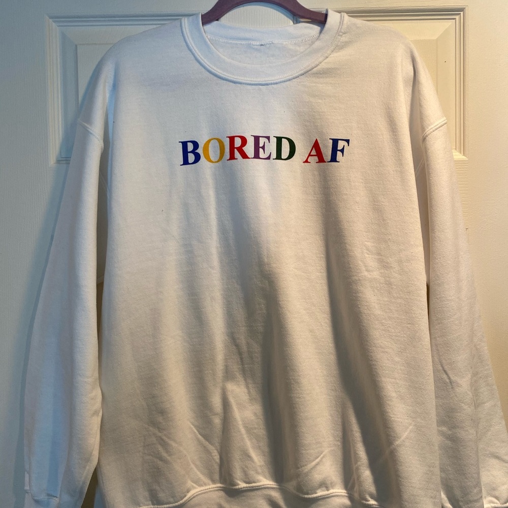 Mens Fashion Nova crew neck size Large